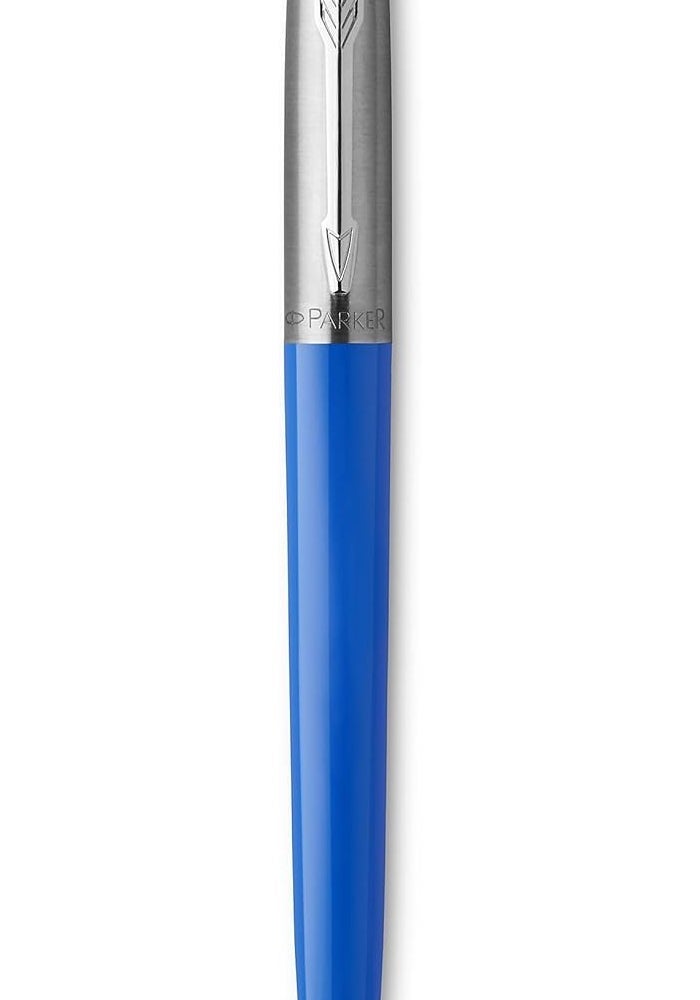 Parker Jotter Originals Ballpoint Pen, Classic Finish, Medium Point, Blue Ink, 1 Count - Image 2